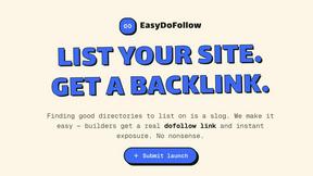 EasyDoFollow - product for Dev Tools